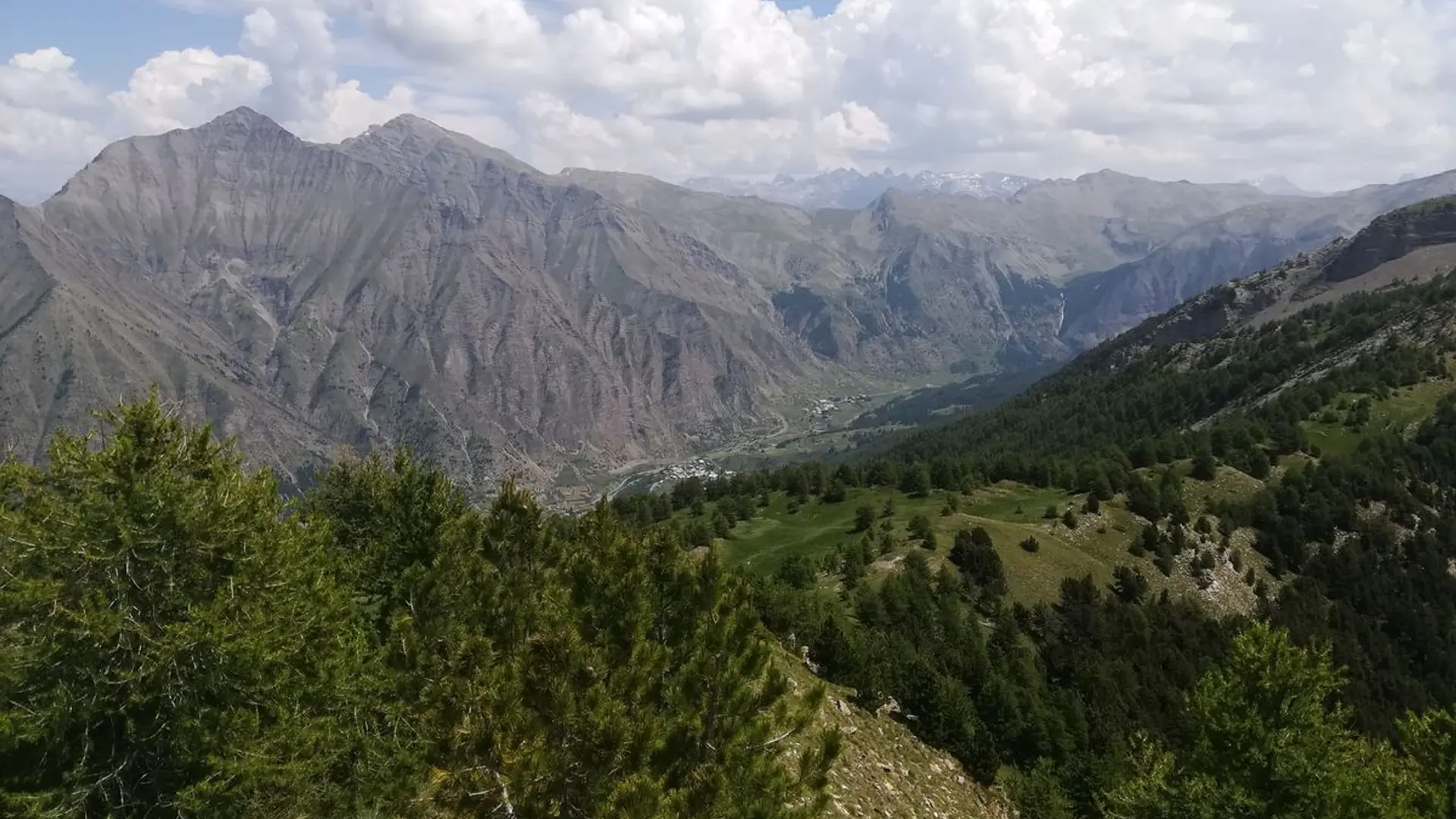 Point de vue sur la Vallée de Crévoux