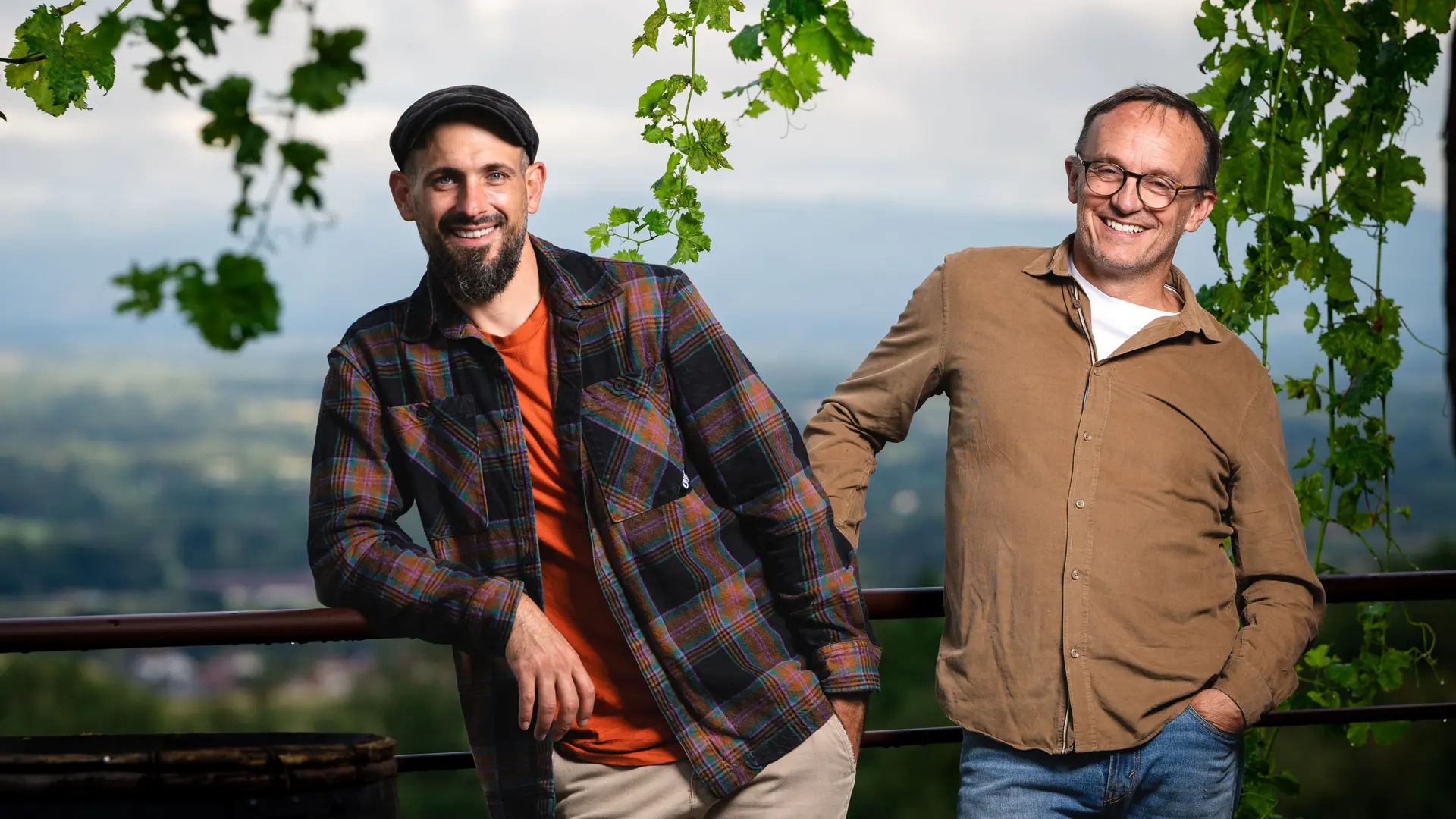 Portrait Gilles Bonnefoy et Damien Faure