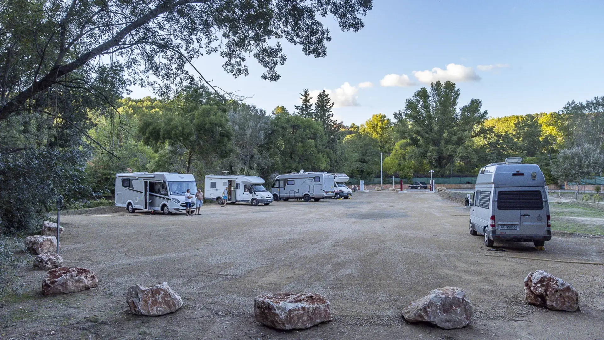 Aire d'accueil de camping car