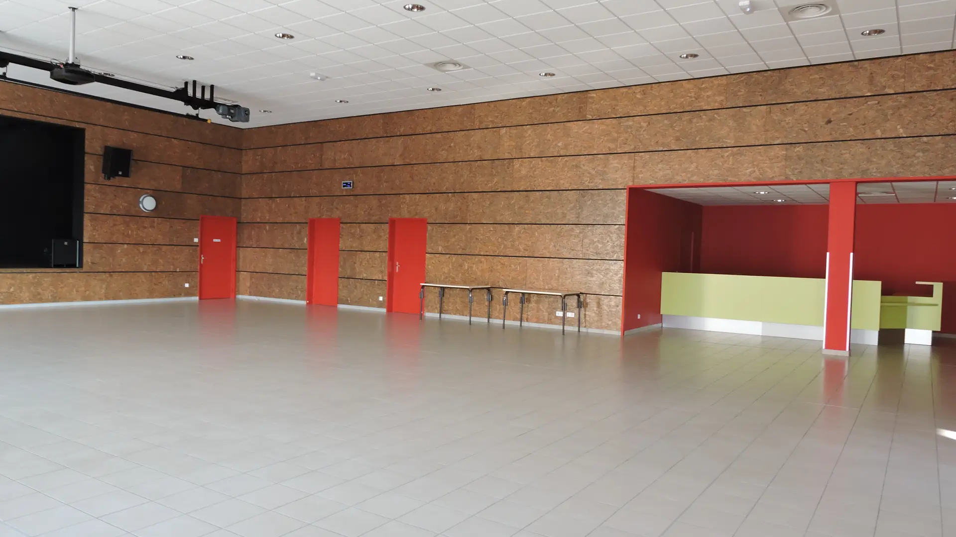 Grande salle - Coin bar