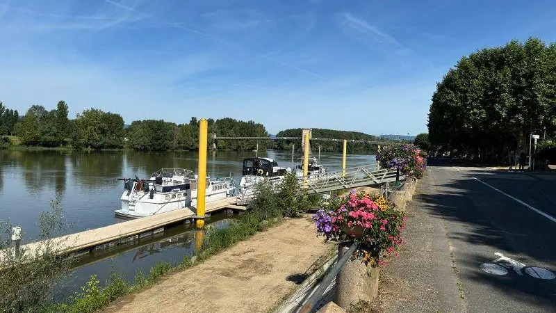 Paisibles bords de Saône à 2 km du gîte