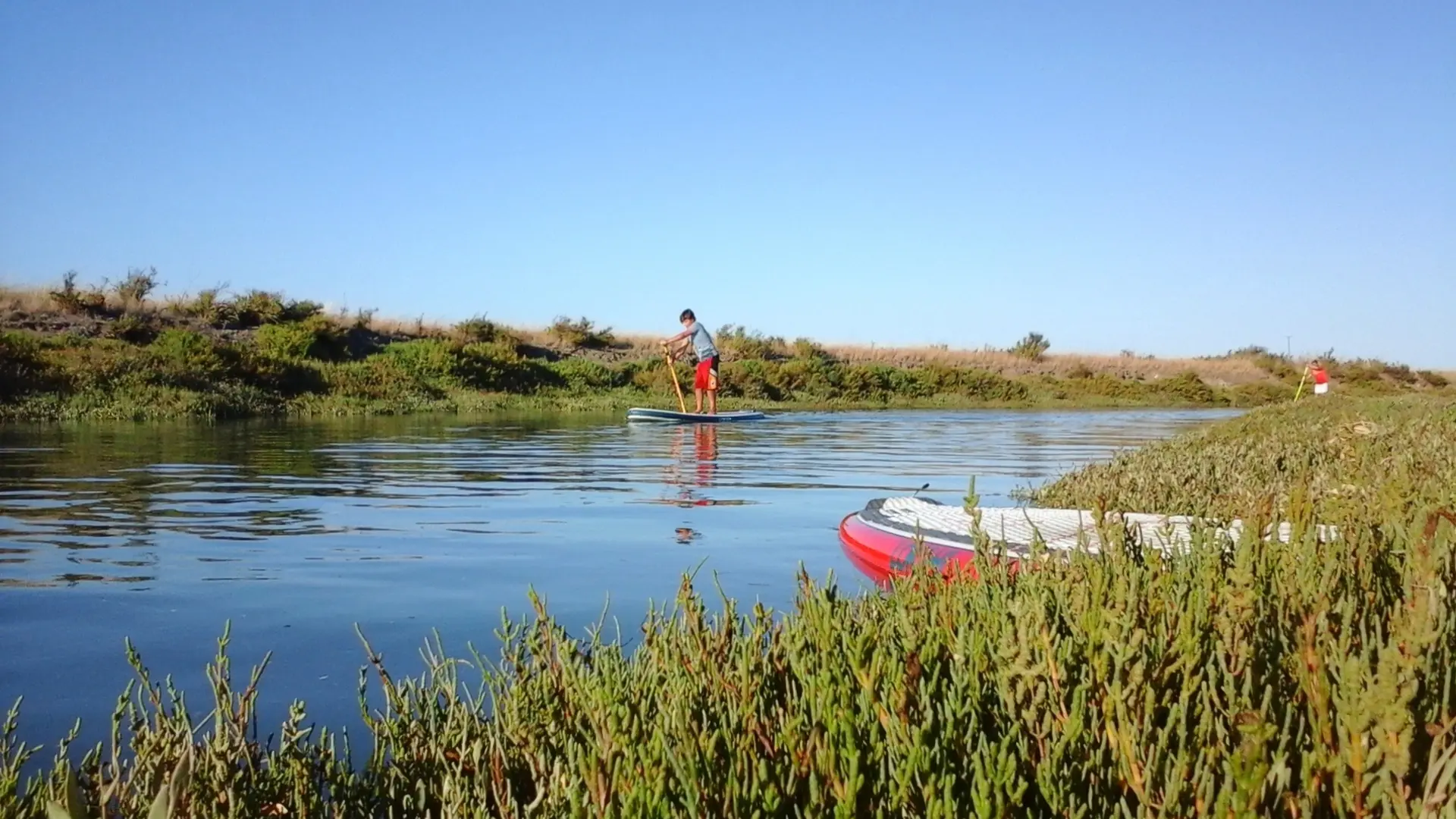 Randonnée en stand-up paddle dans les espaces naturels