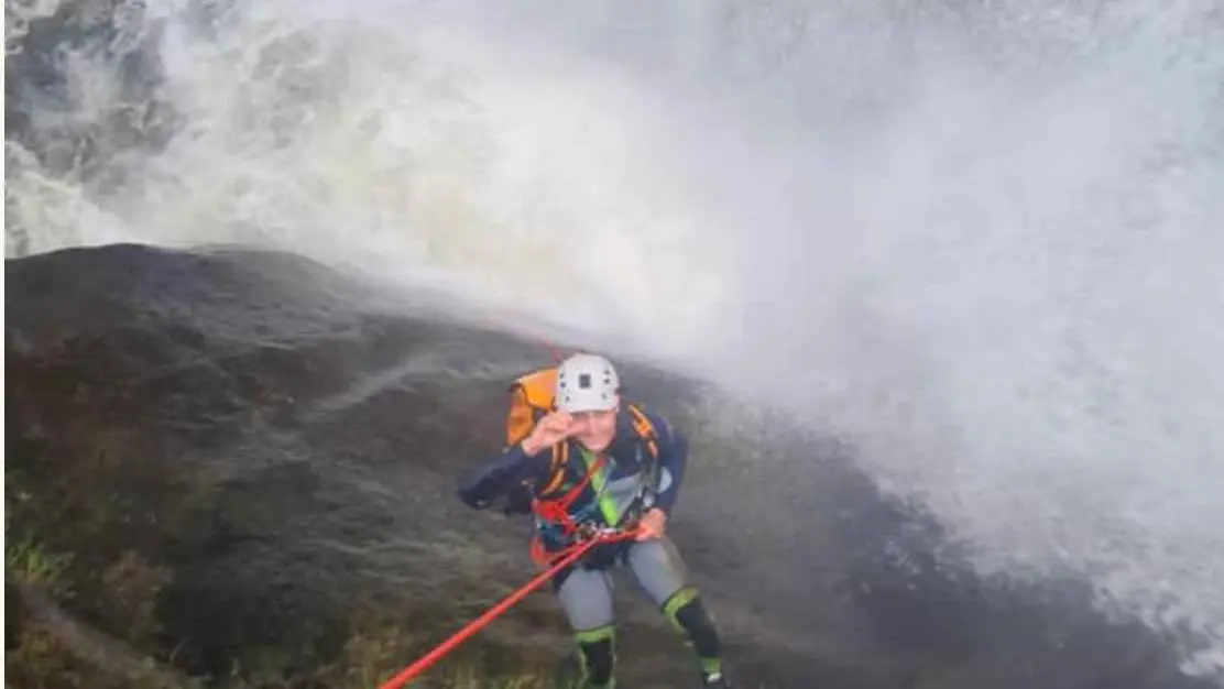 Canyoning sportif