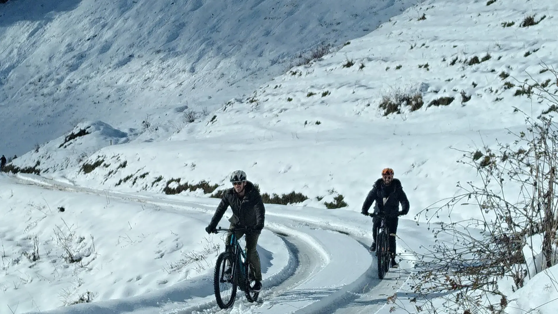 VTT électrique sur neige : l'aventure grand format_Le Grand-Bornand