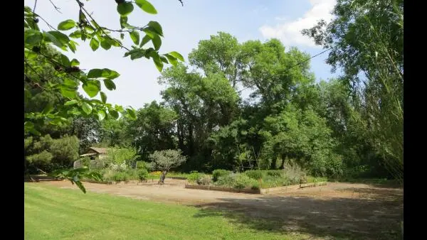 Le parc et le jardin potager