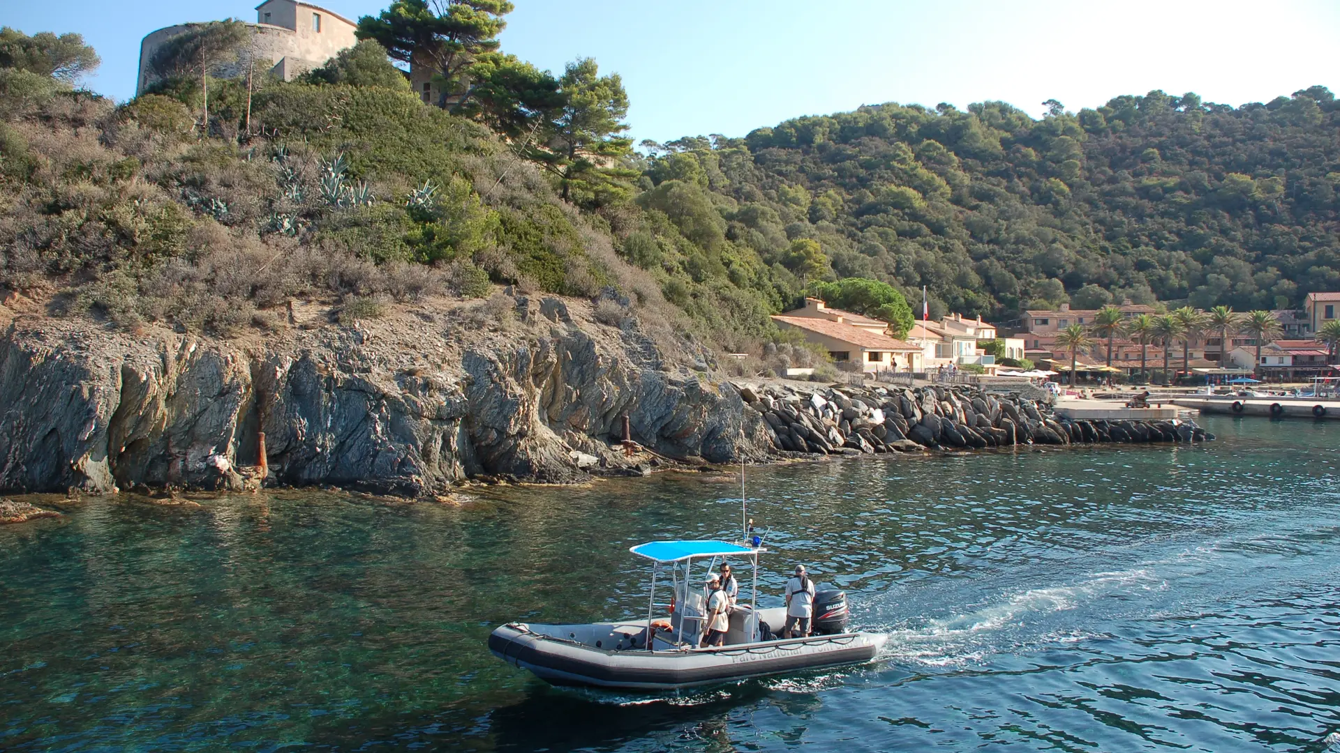 L'île de Port Cros, coeur de parc National à Hyères