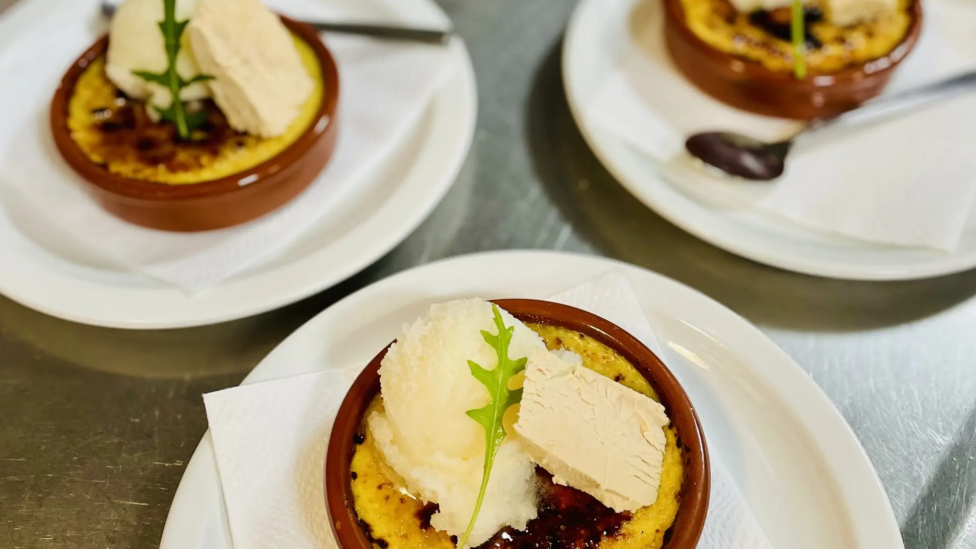 Crème Brûlée Foie Gras