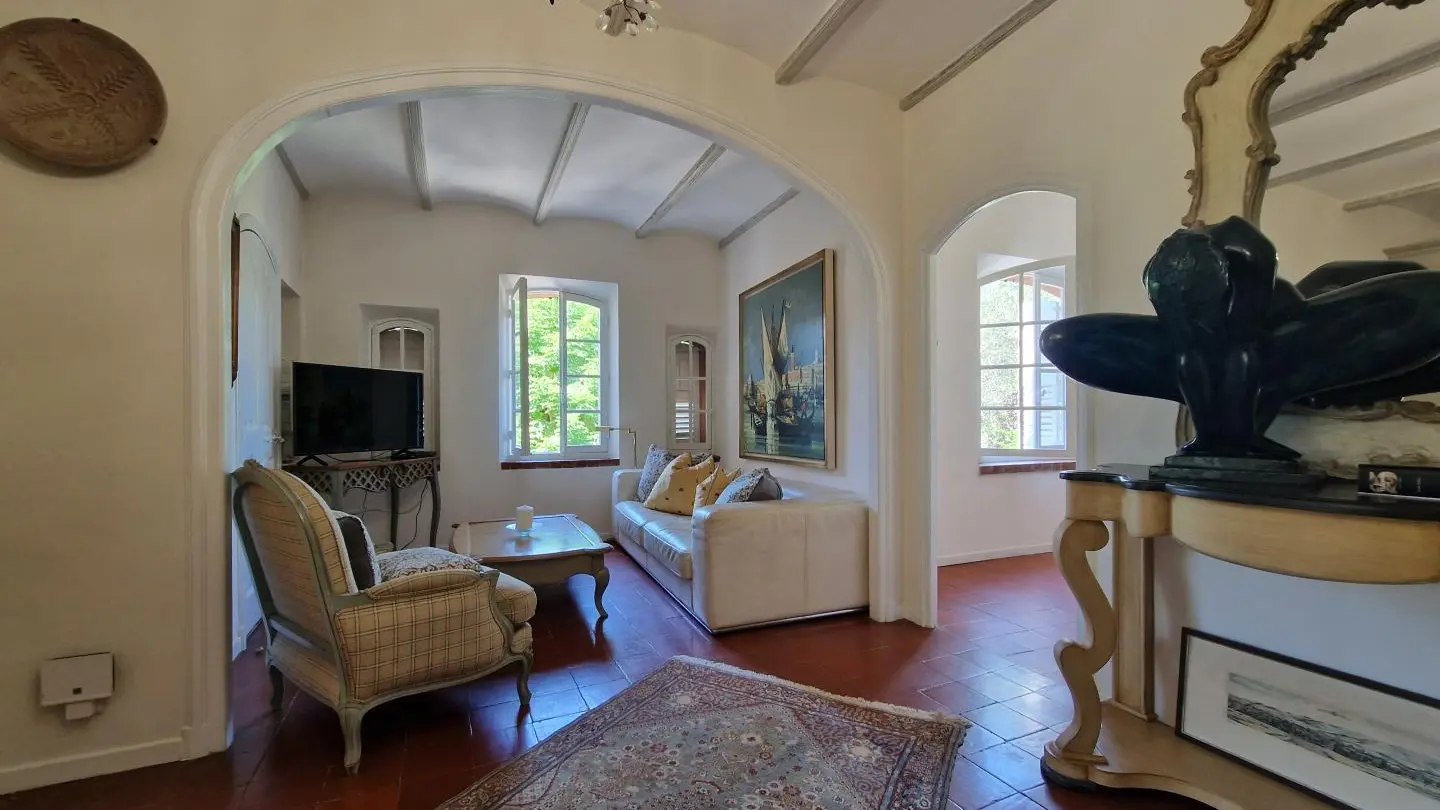 Gîte le Mas du safran-GRASSE- Séjour-Espace salon -Gîtes de France Alpes-Maritimes
