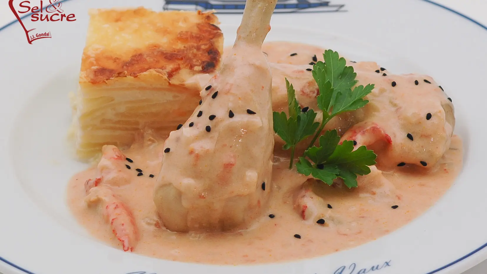 Gigolette de poulet aux écrevisses