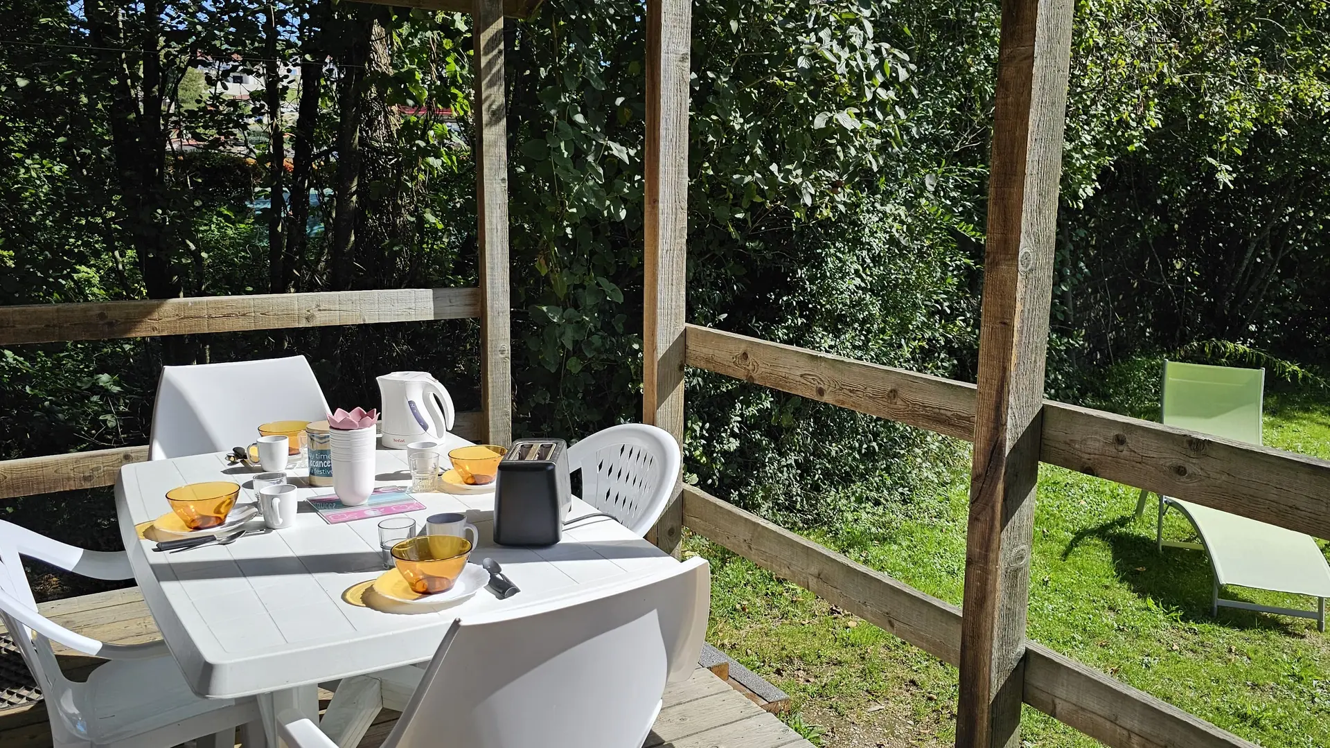 Chalet 34m² terrasse et jardin