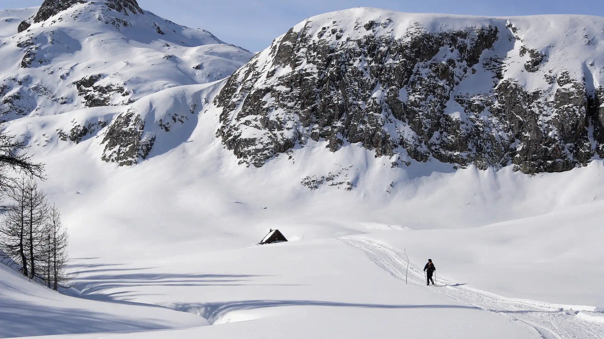 Raquettes vers le Chardonnet