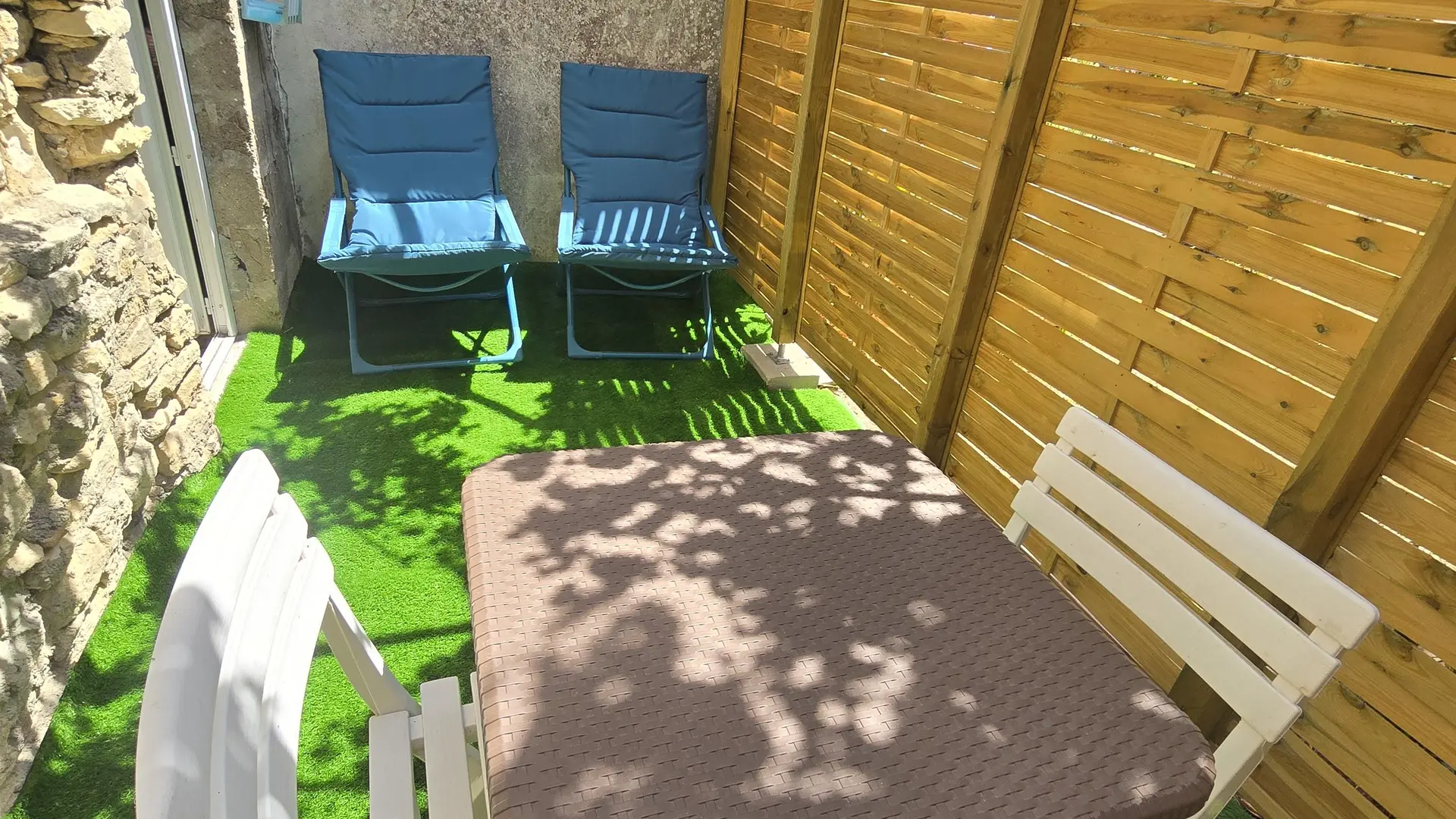 Outdoor courtyard