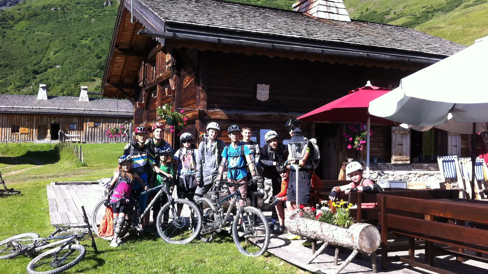 Sortie VTT à Saint-Gervais Mont-Blanc