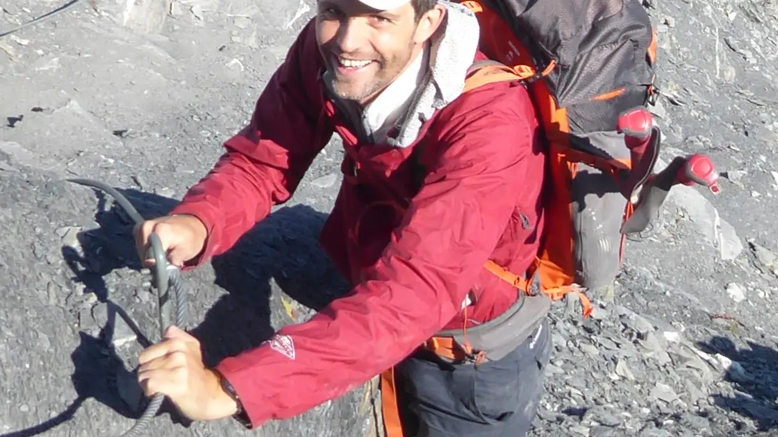 Sur l'arête nord du Buet