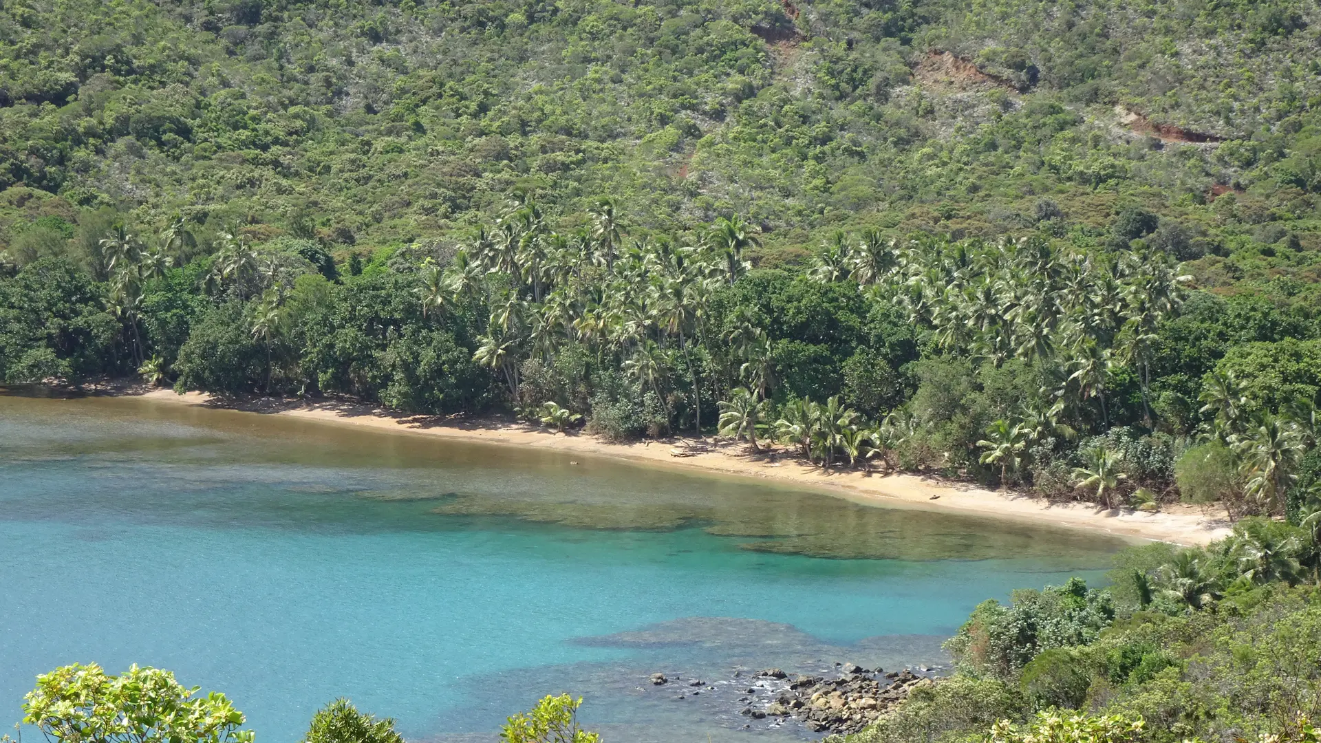 La baie de Tamanou Point de vue Tamanou