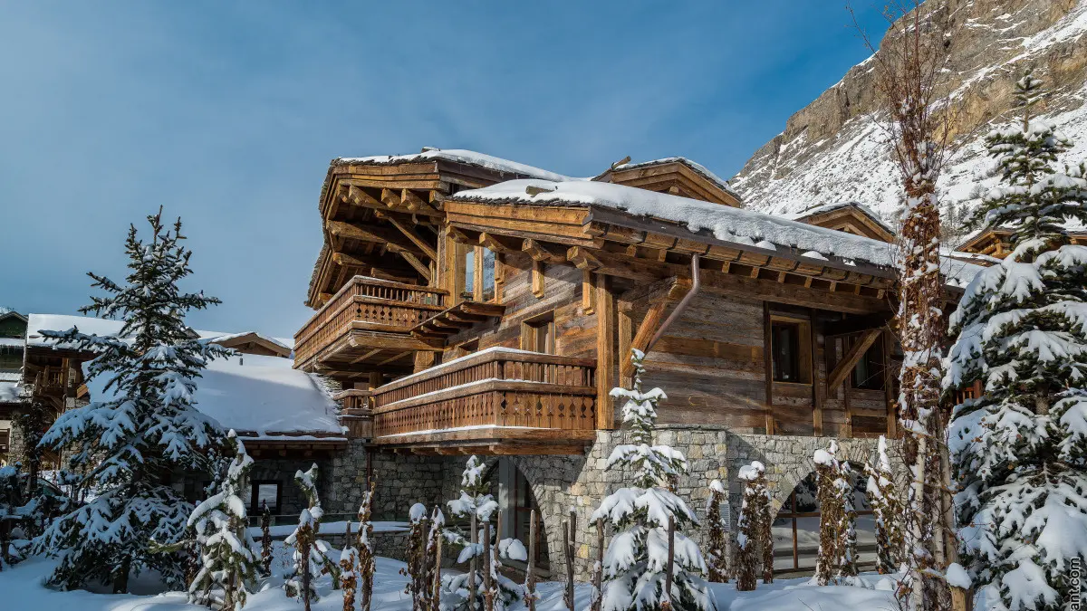 Façade extérieure - Chalet Val d'Isère - M Group