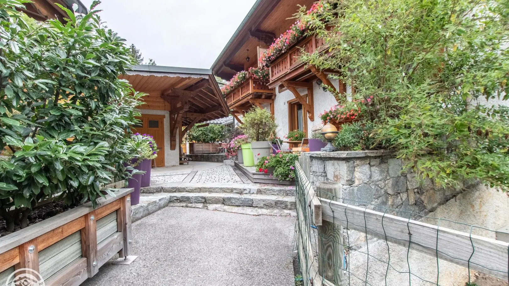 Cheminement vers le gîte