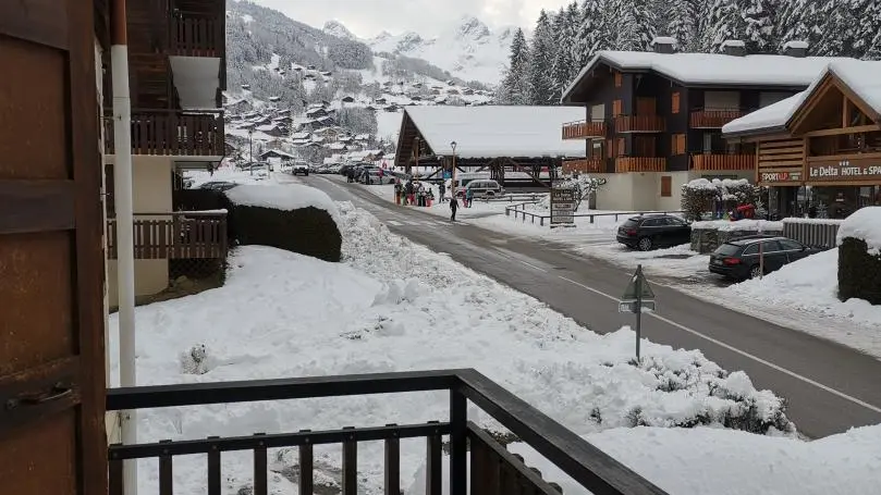 Vue sur les montagnes