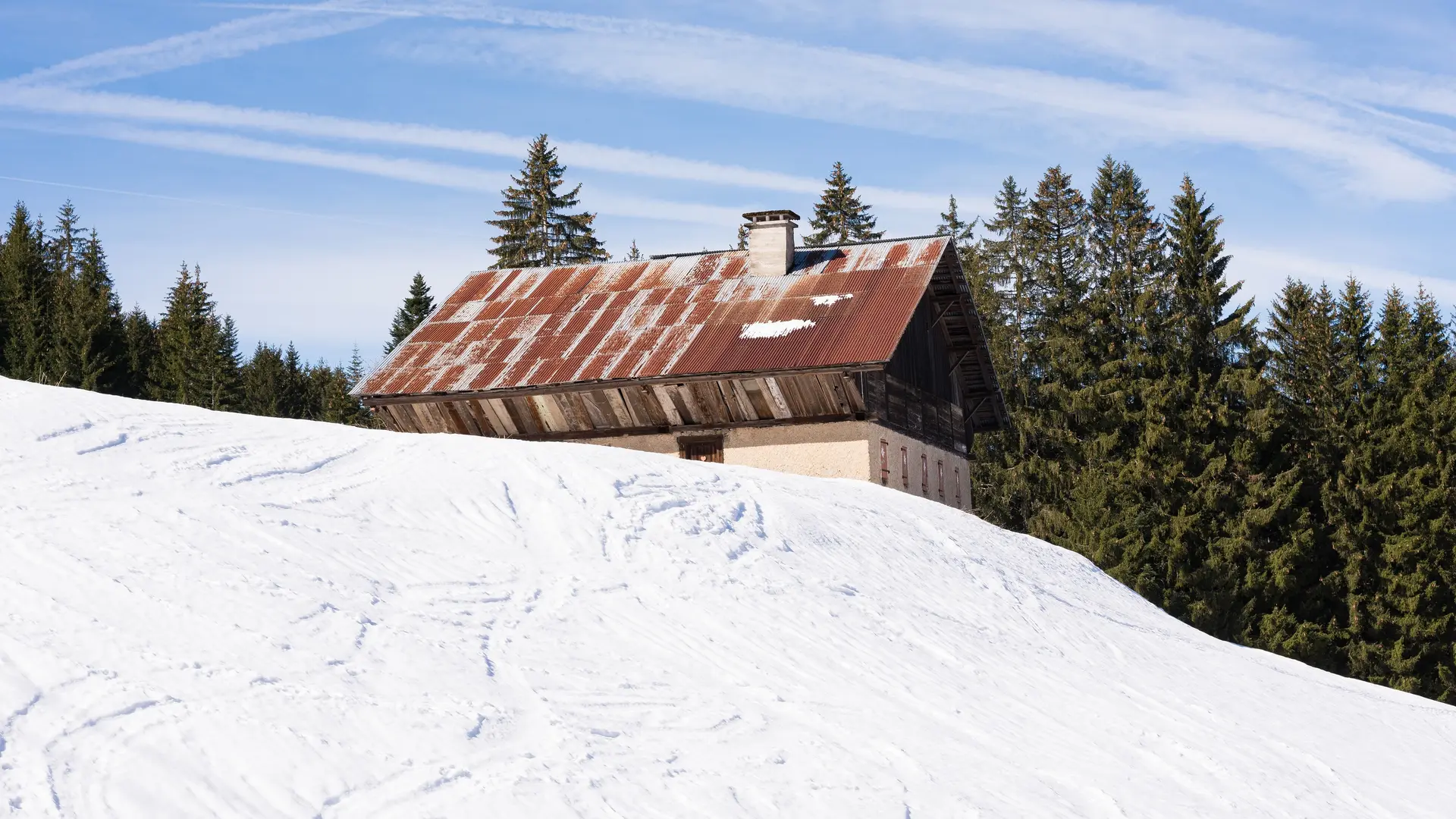 Chalet sur les pistes