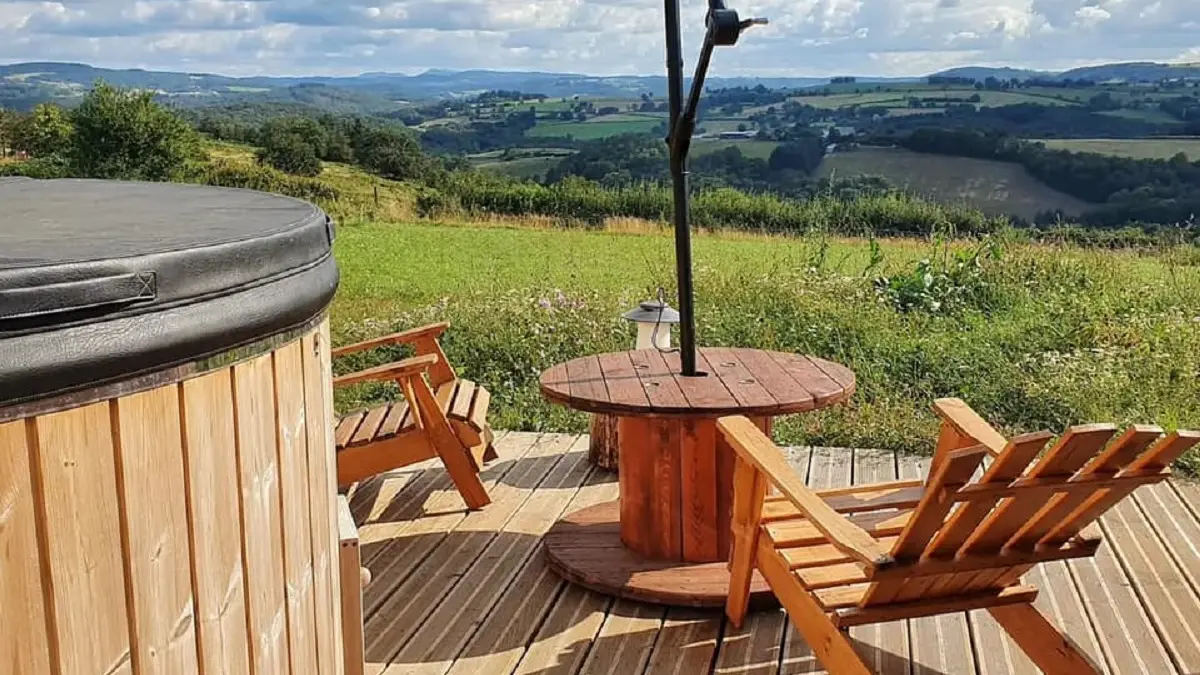 Vue panoramique sur les Combrailles