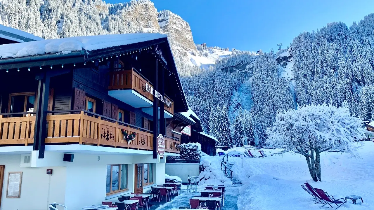 Vue d'ensemble en hiver