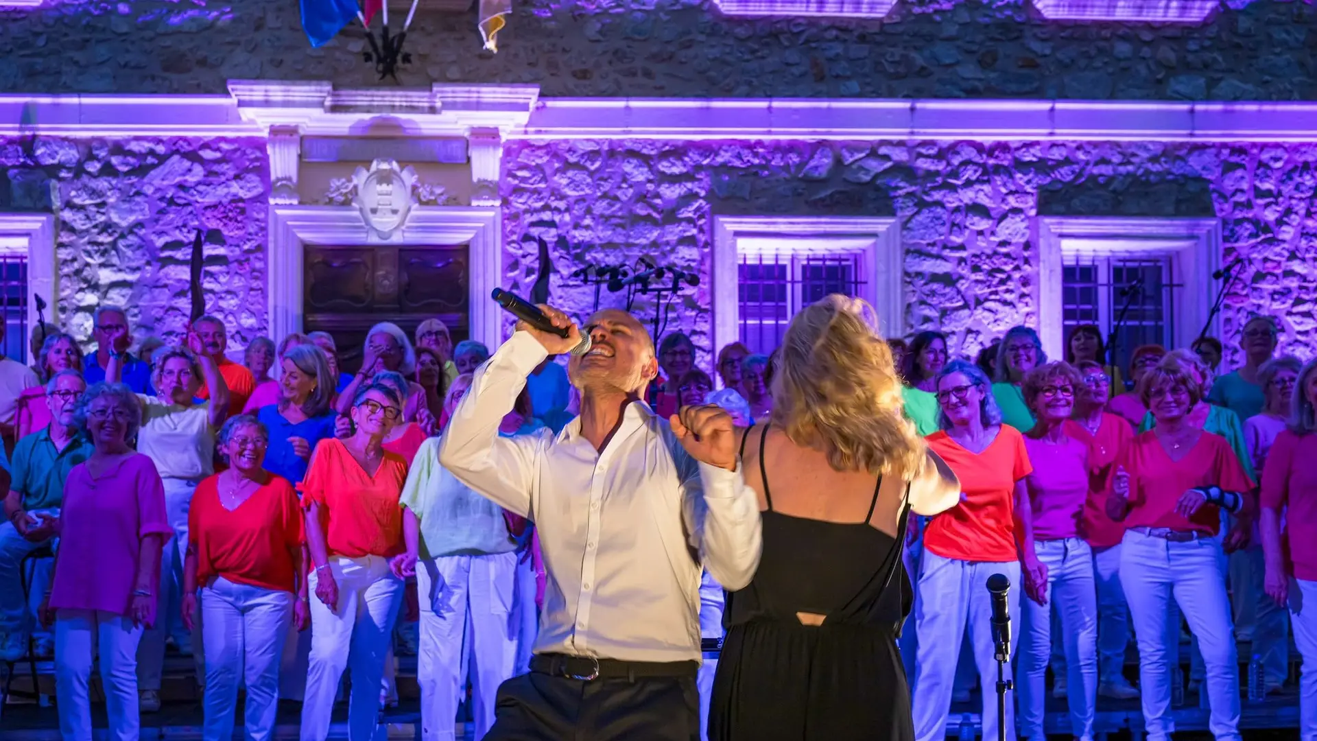 C’est parti pour le show avec happy chorale_Sainte-Maxime