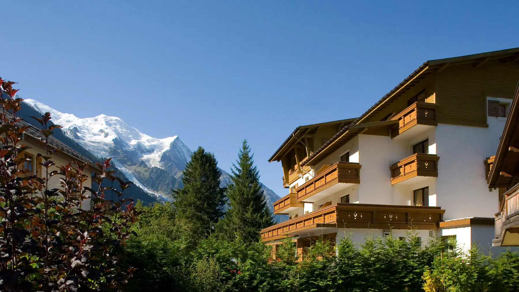 vue hôtel hermitage
