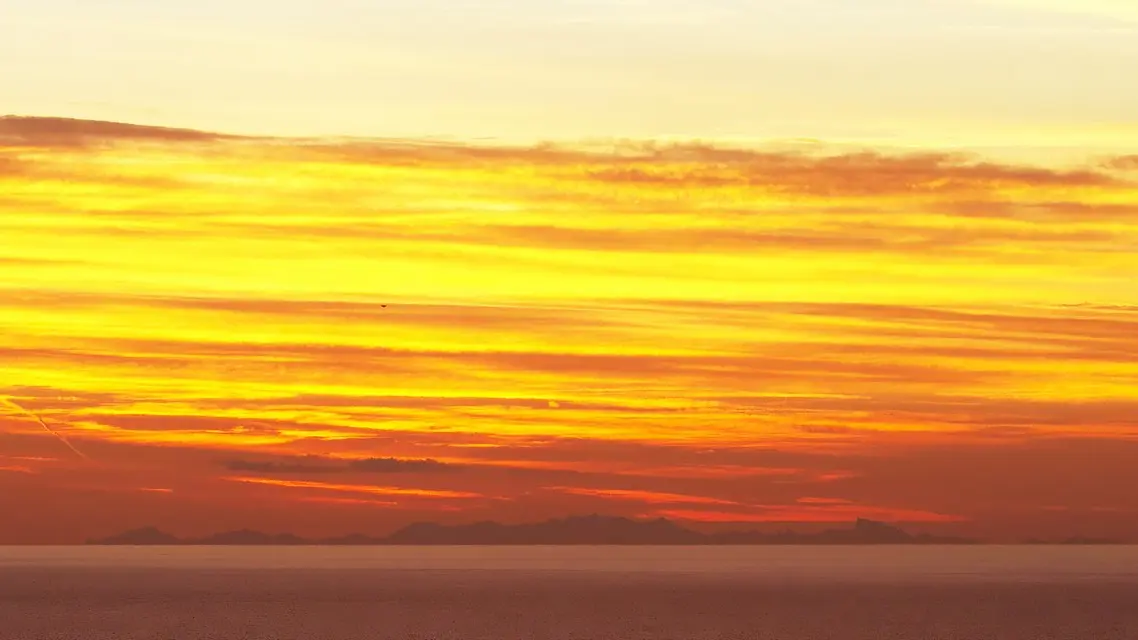 Corse vue depuis la Quessine