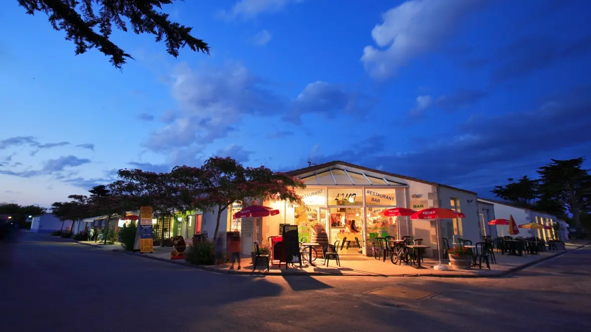 Restaurant du camping l'Océan de nuit