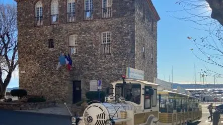 Sainte-Maxime en petit train touristique