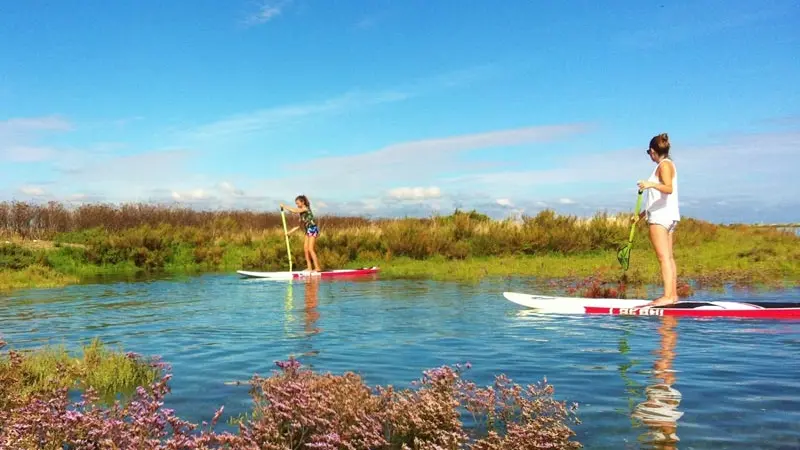 Randonnée en stand up paddle