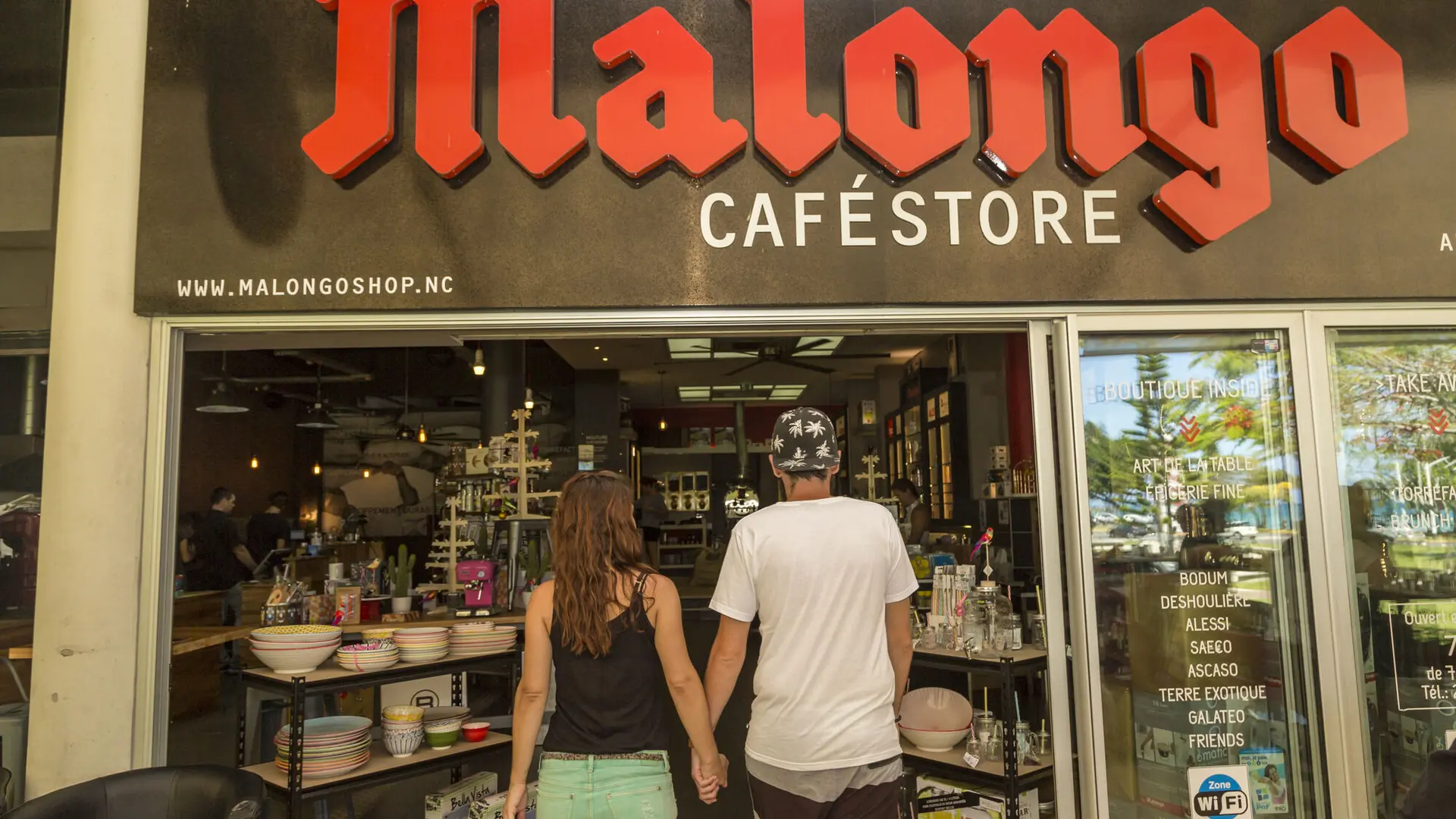 Entrée Boutique - Malongo Café Store