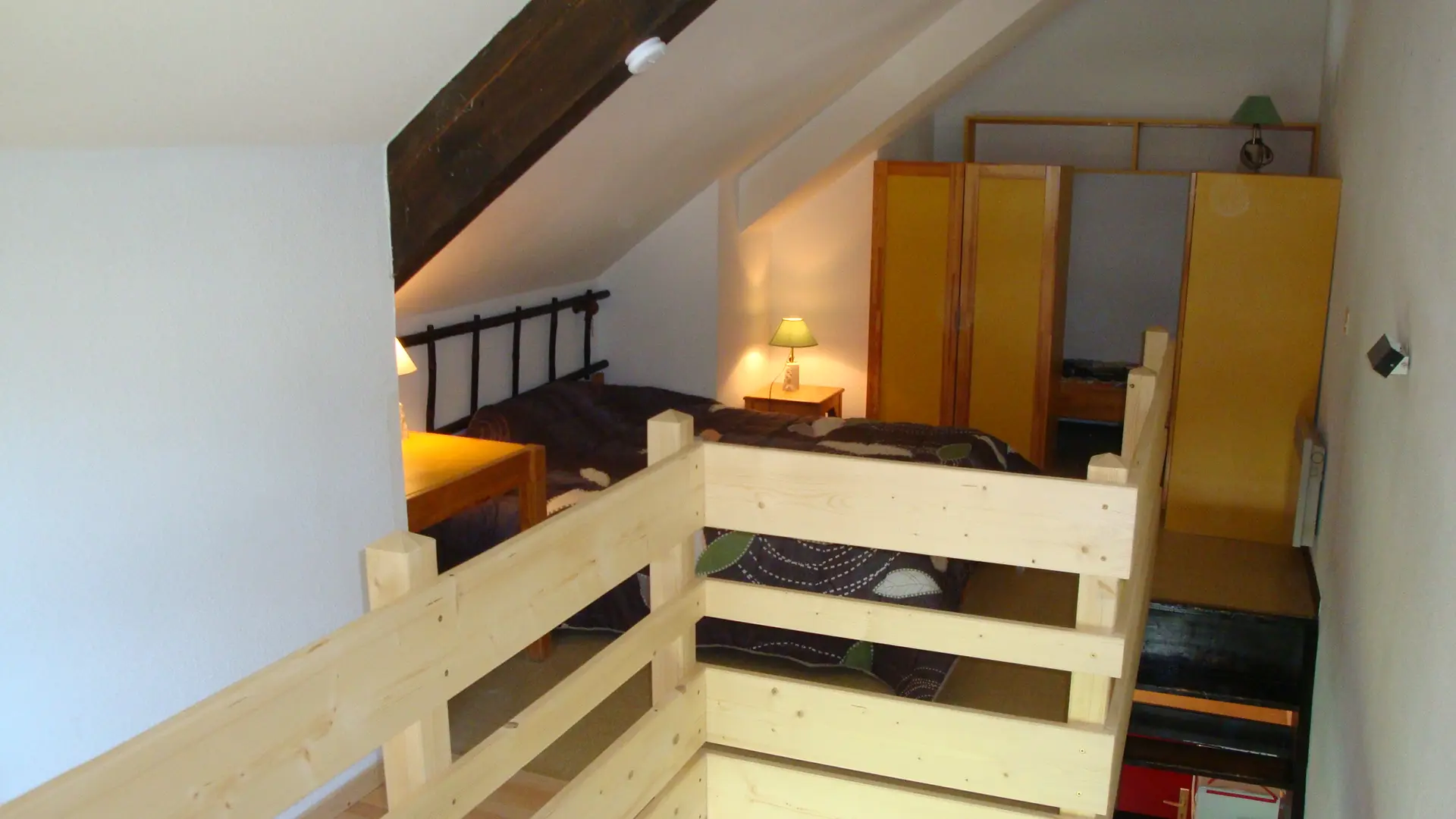 Mezzanine, vue sur coin montagne - Les Aurans 335M RÉALLON