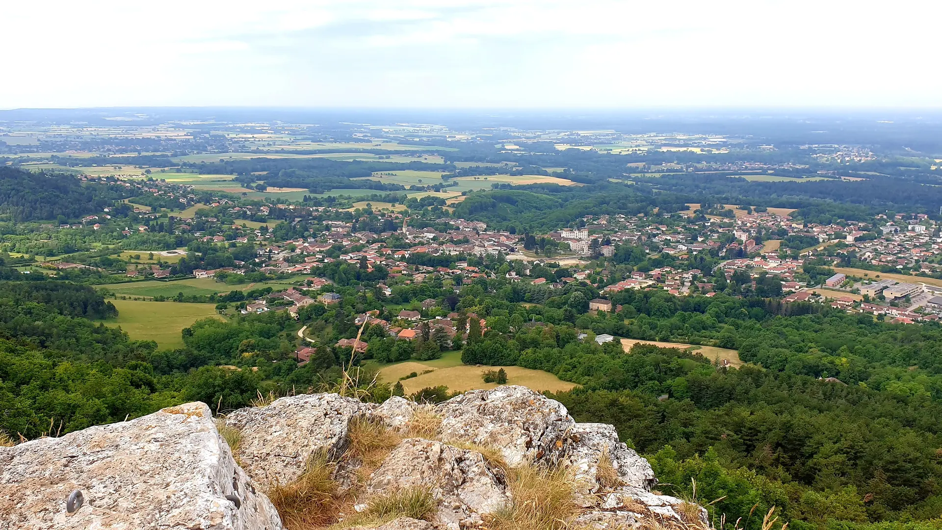 Vue depuis les roches Cuiron