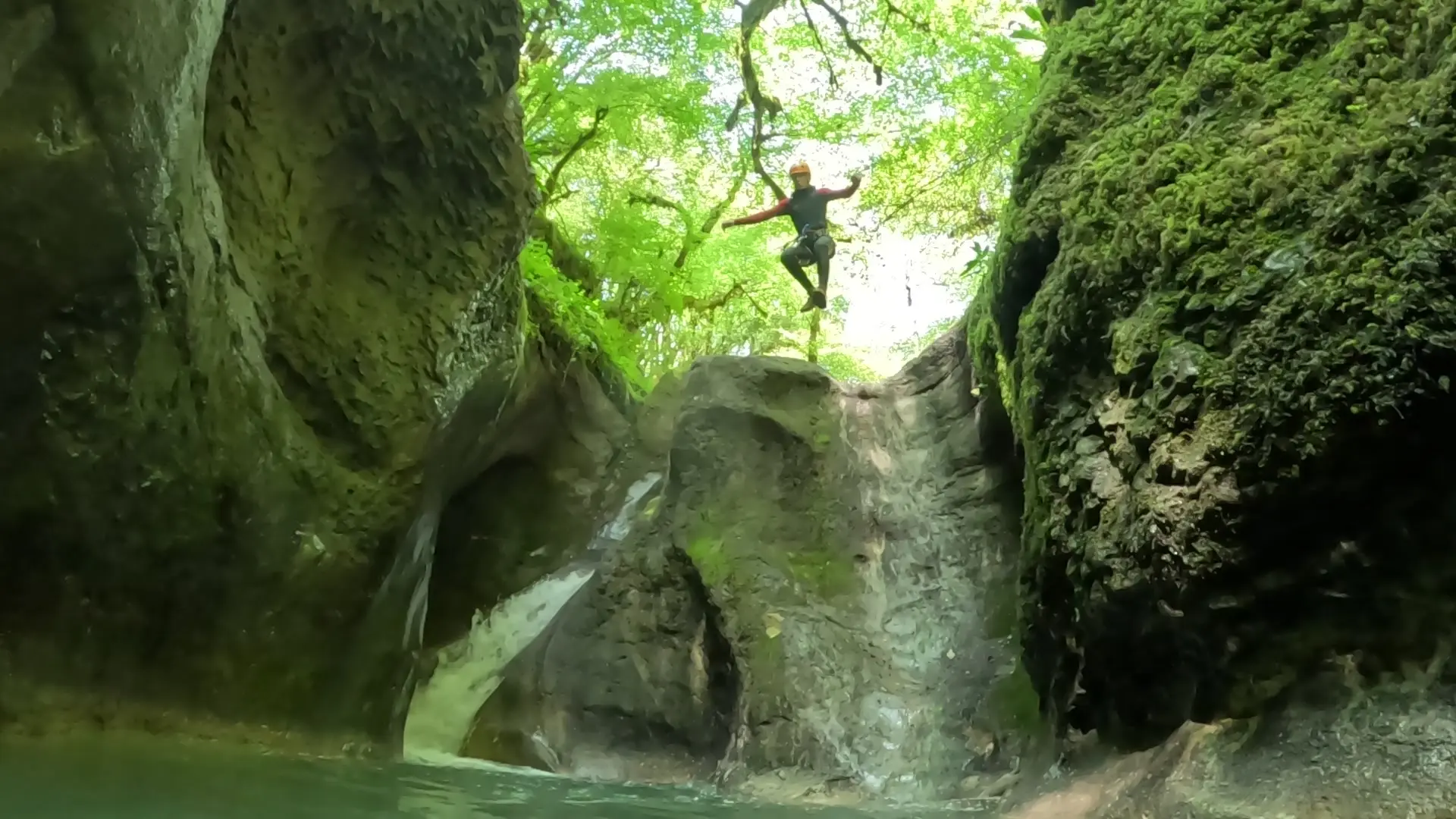 canyoning au gorges de Tréfond Pernaz (Ain Bugey)