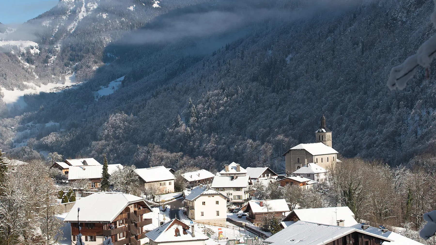 Le village de La baume