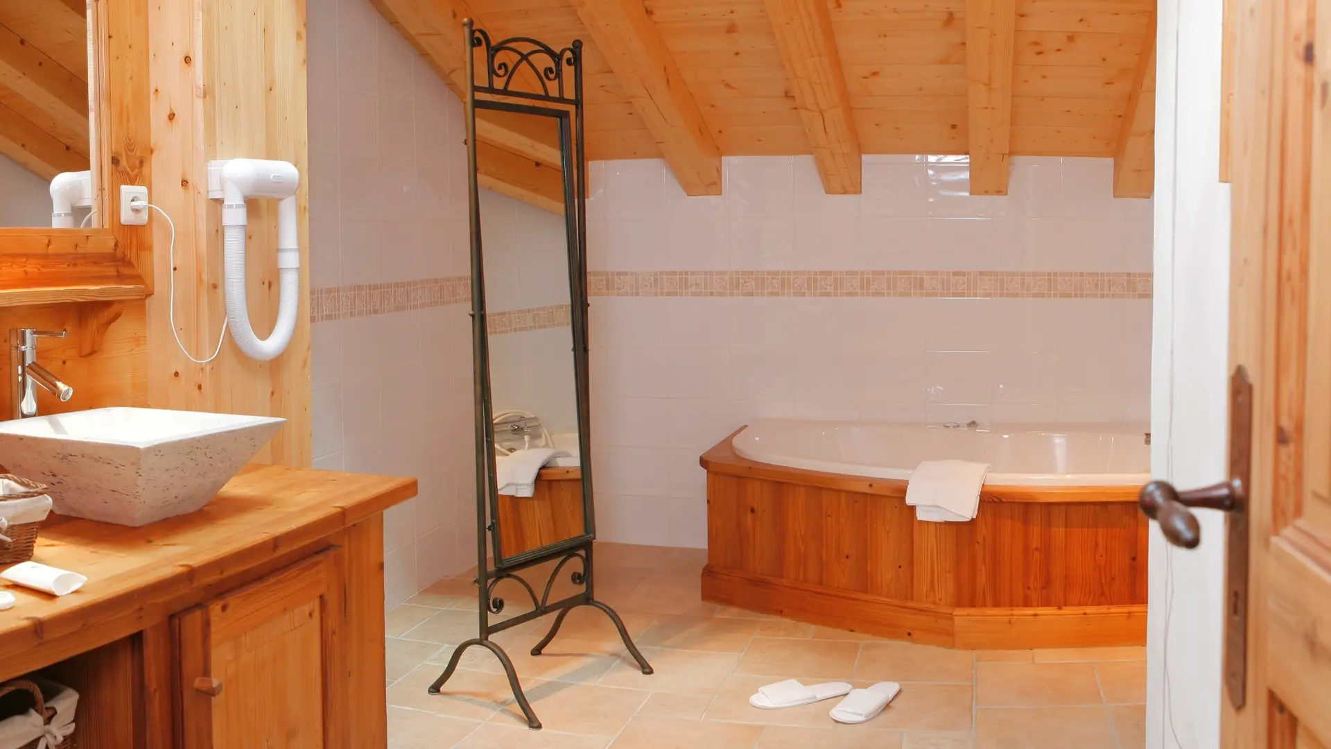 Suite Chalet sallede bain Hotel Le Labrador