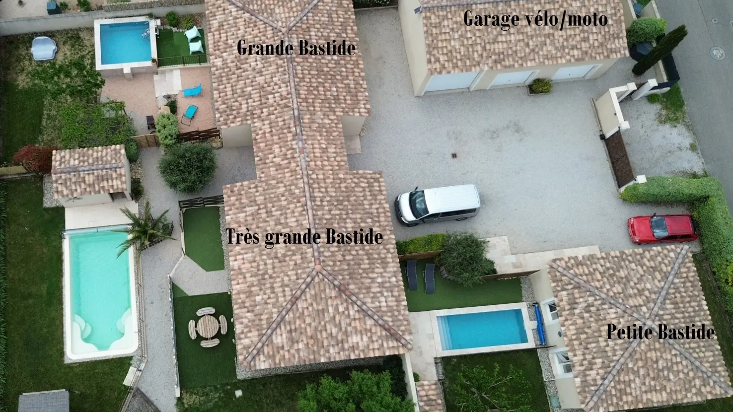 Vue aérienne drône