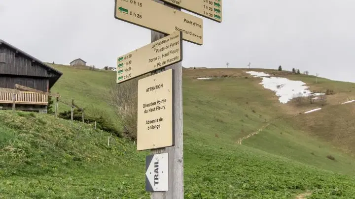 Randonnées au départ du chalet