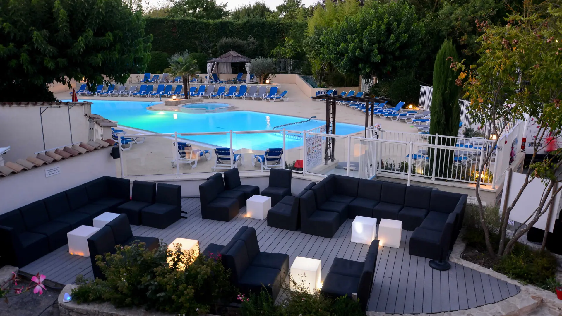 Gervanne camping - piscine