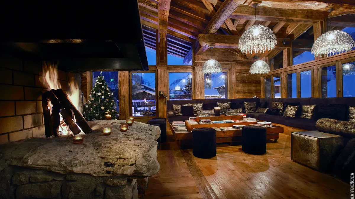 Salle intérieure - Chalet Val d'Isère - M Group