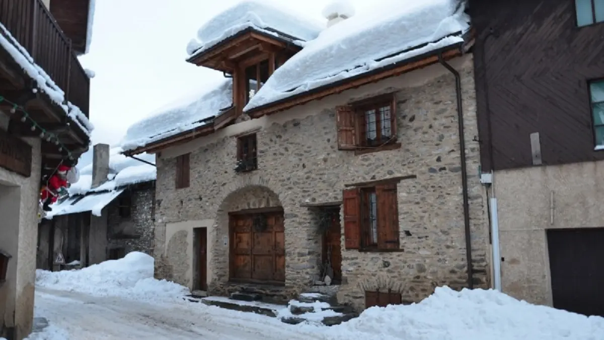 maison hiver