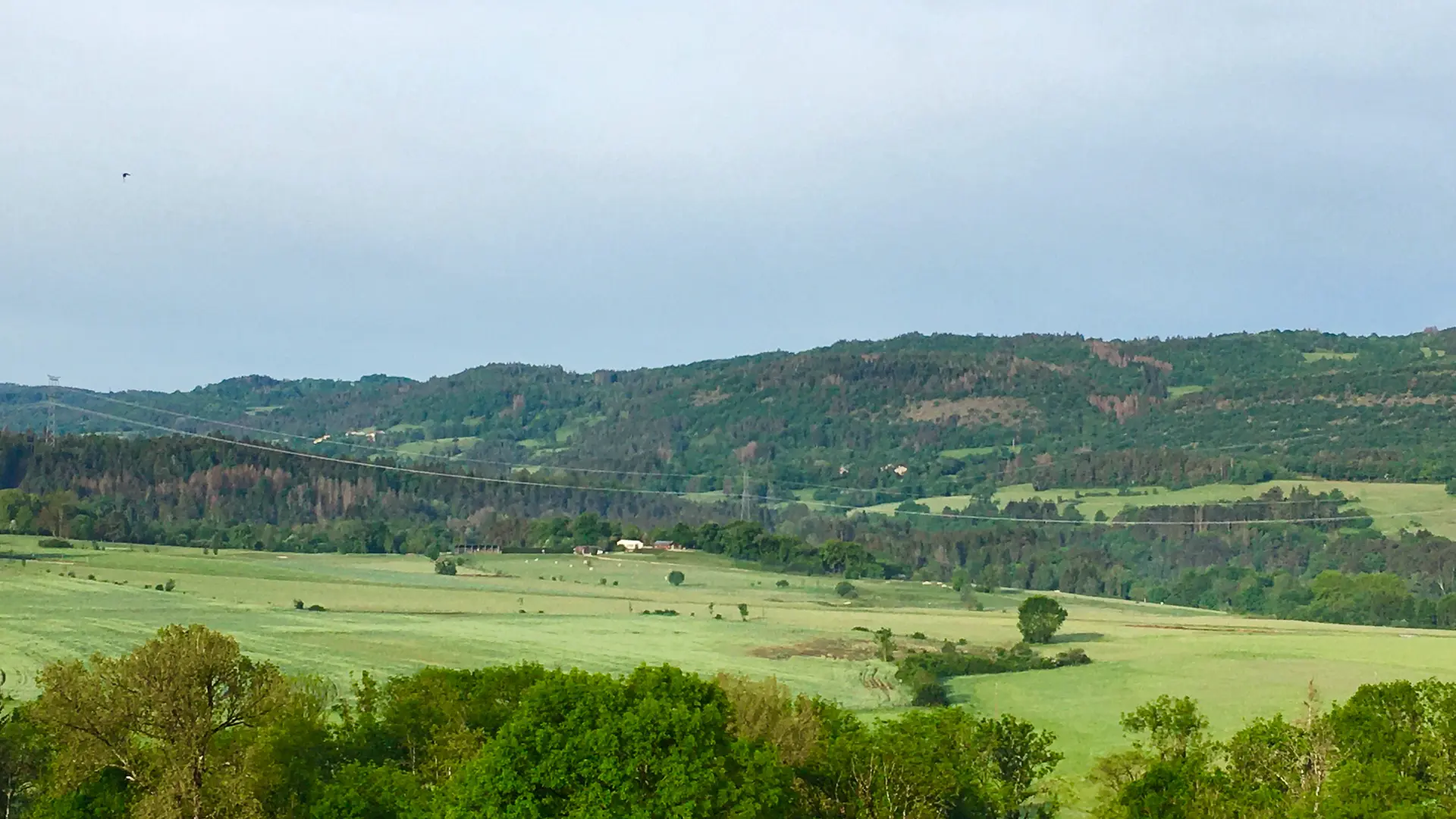 vus sur le golf du Haut-Bugey