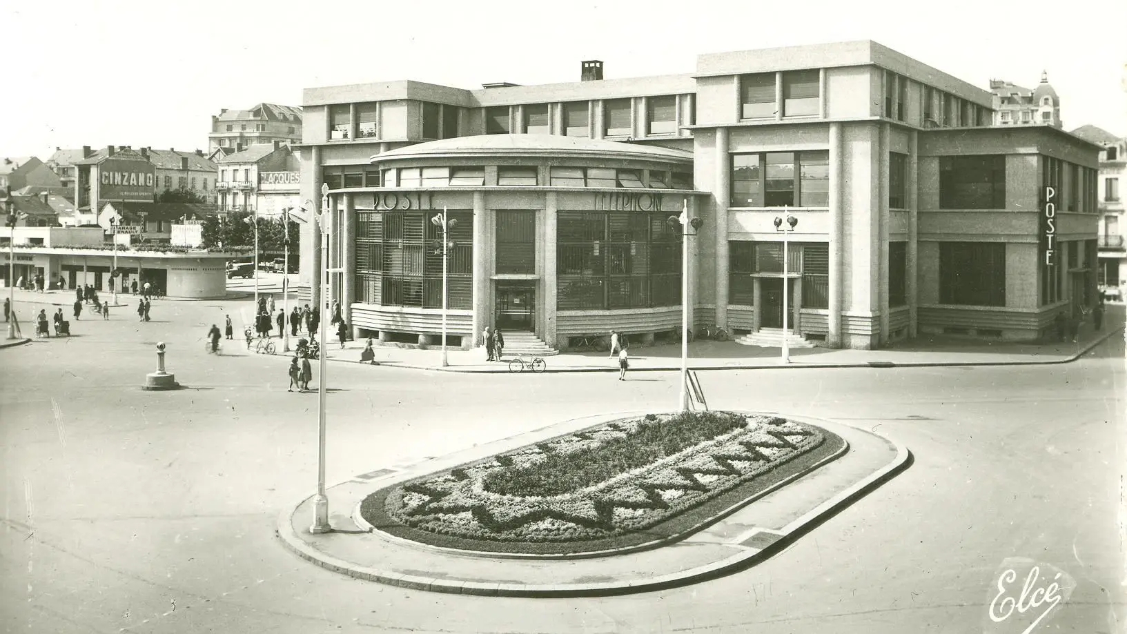 Carte postale, vers 1935