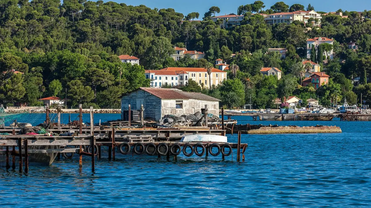 Les typiques cabanes à coquillages