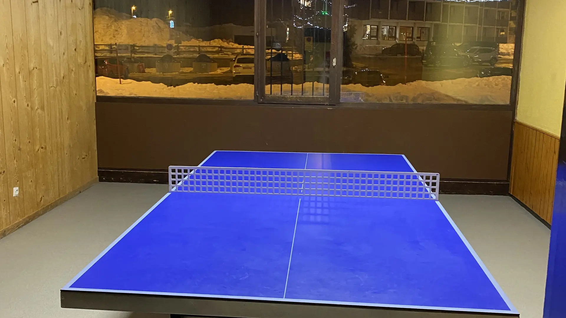 Salle commune de la résidence