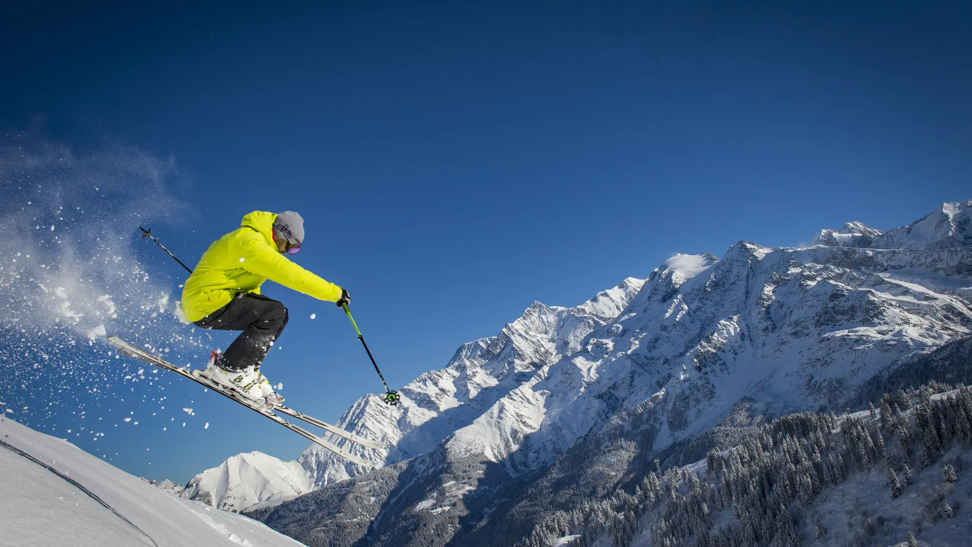 Du grand ski, avec un panorama exceptionnel !