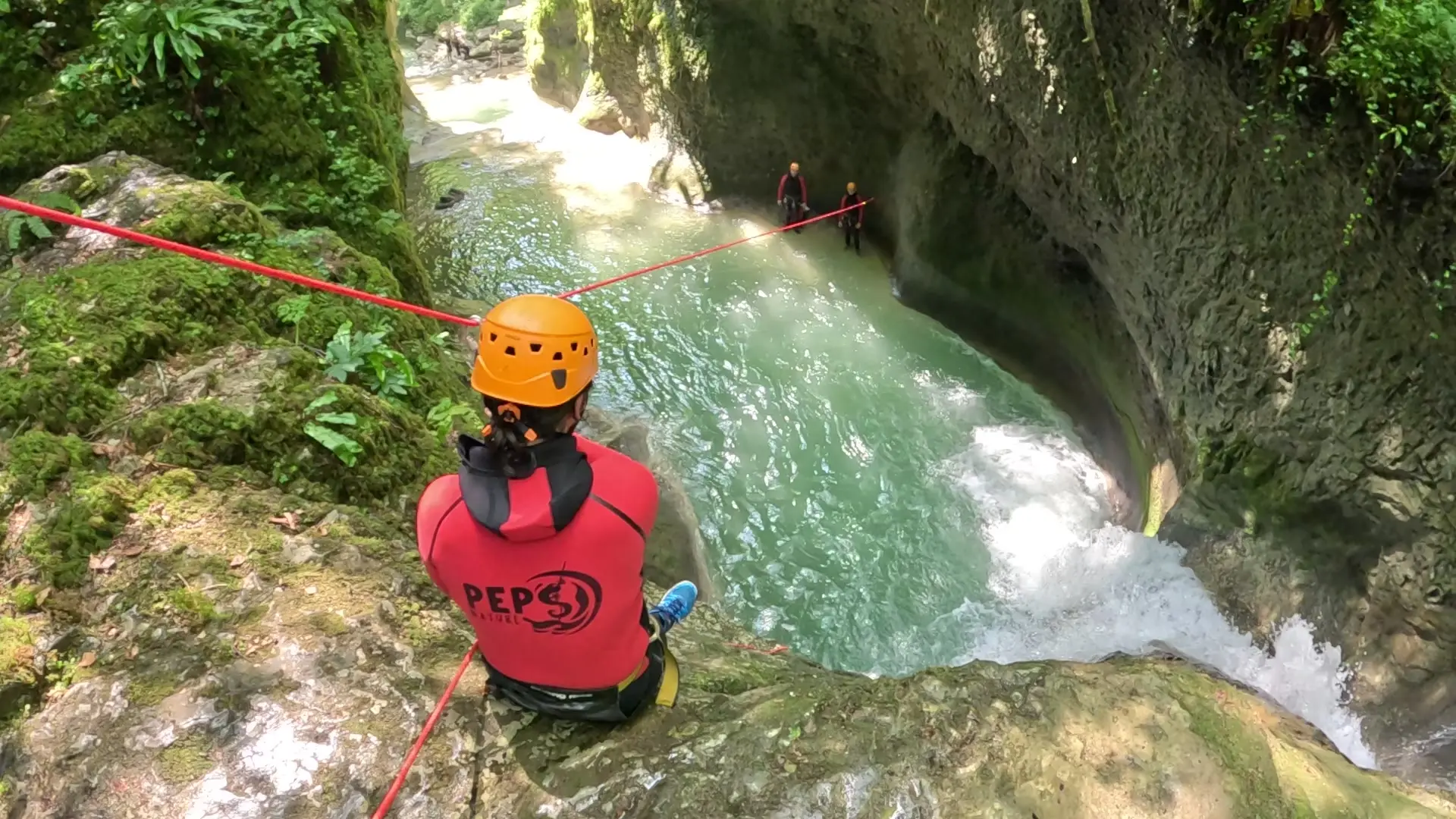 canyoning au gorges de Tréfond Pernaz (Ain Bugey)