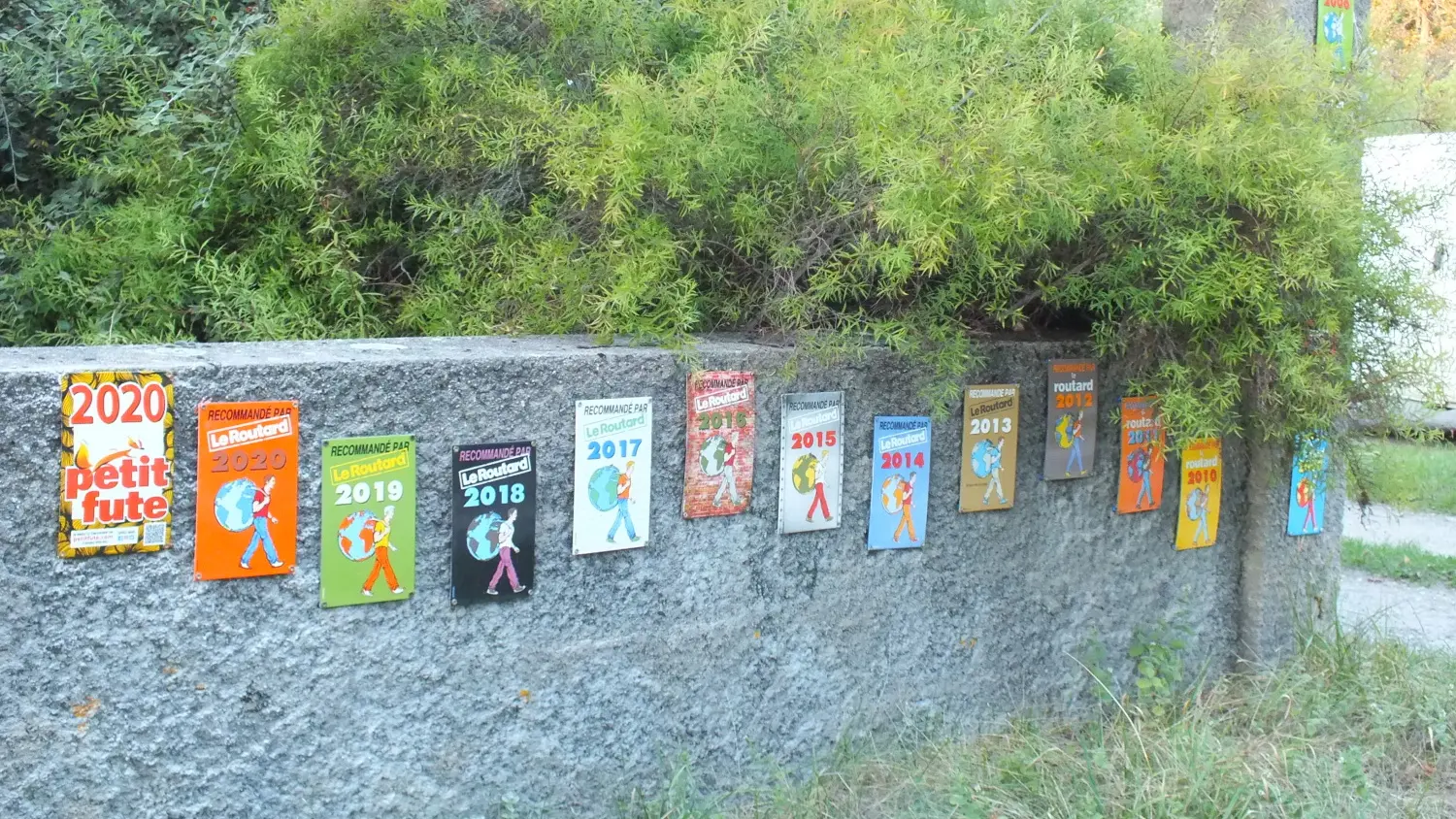 Une ribambelle de recommandation du Routard