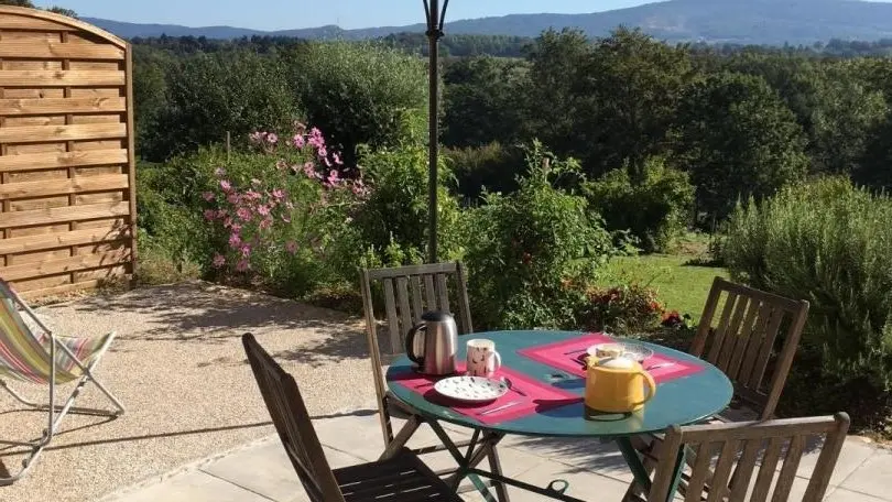 La terrasse cet automne